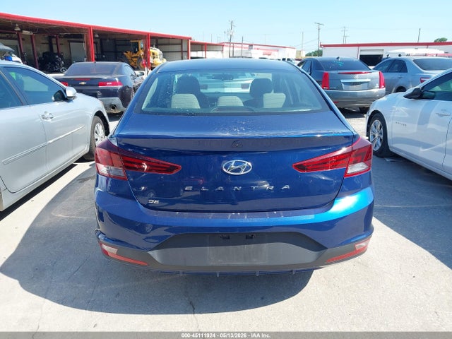 2019 Hyundai Elantra Se მანქანა იყიდება აუქციონზე, vin: 5NPD74LF4KH496317, აუქციონის ნომერი: 45111924