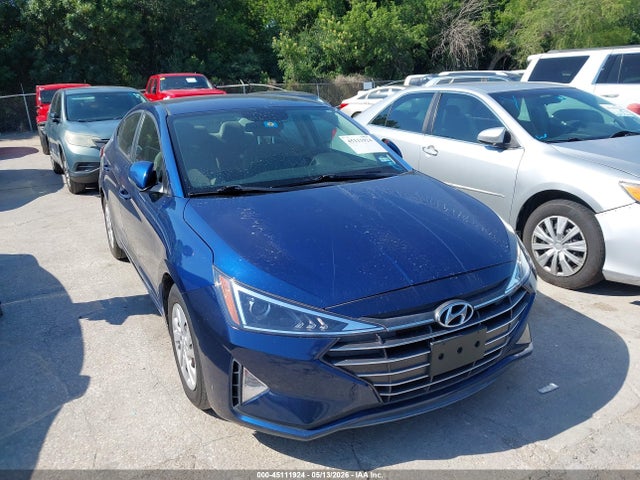 2019 Hyundai Elantra Se მანქანა იყიდება აუქციონზე, vin: 5NPD74LF4KH496317, აუქციონის ნომერი: 45111924