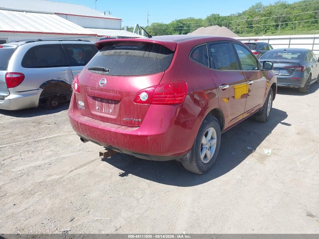 45111930 :رقم المزاد ، JN8AS5MV1AW101309 vin ، 2010 Nissan Rogue S مزاد بيع