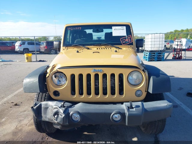 45111949 :رقم المزاد ، 1C4AJWAG1EL142668 vin ، 2014 Jeep Wrangler Sport مزاد بيع