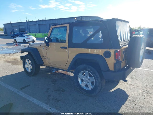 45111949 :رقم المزاد ، 1C4AJWAG1EL142668 vin ، 2014 Jeep Wrangler Sport مزاد بيع