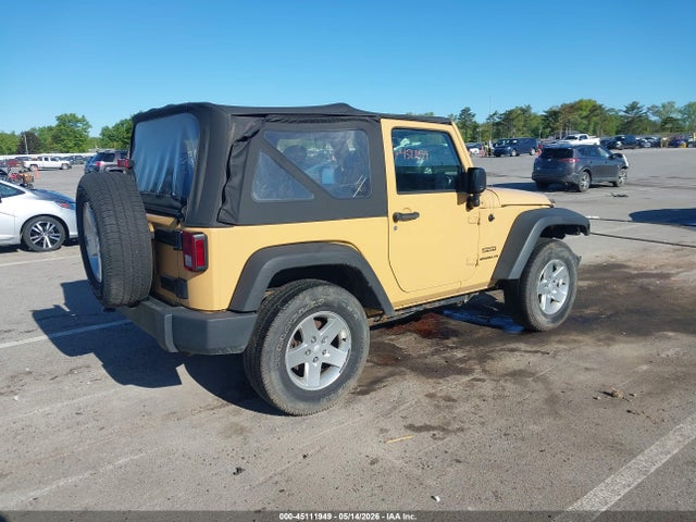 45111949 :رقم المزاد ، 1C4AJWAG1EL142668 vin ، 2014 Jeep Wrangler Sport مزاد بيع