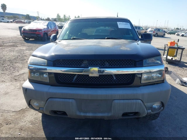 Продажа на аукционе авто 2002 Chevrolet Avalanche 1500, vin: 3GNEK13T52G186684, номер лота: 45112003