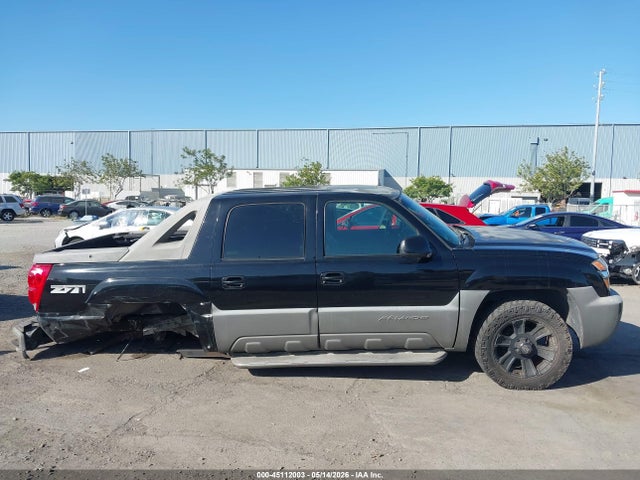 45112003 :رقم المزاد ، 3GNEK13T52G186684 vin ، 2002 Chevrolet Avalanche 1500 مزاد بيع