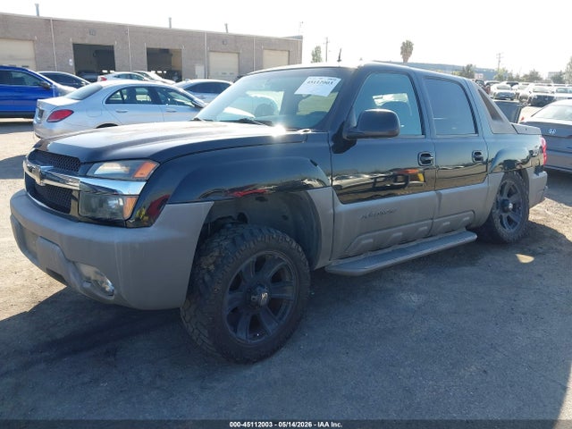 Auction sale of the 2002 Chevrolet Avalanche 1500, vin: 3GNEK13T52G186684, lot number: 45112003