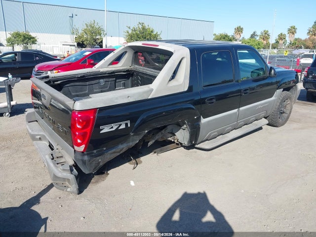 Auction sale of the 2002 Chevrolet Avalanche 1500, vin: 3GNEK13T52G186684, lot number: 45112003