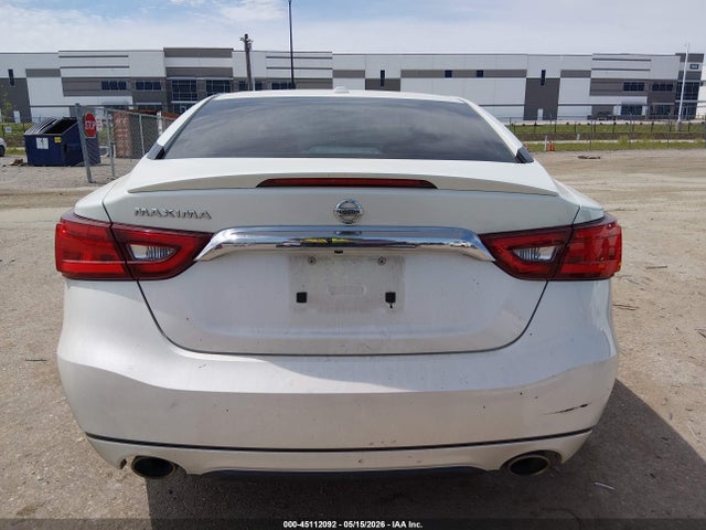 Продаж на аукціоні авто 2016 Nissan Maxima 3.5 S, vin: 1N4AA6AP8GC428431, номер лоту: 45112092