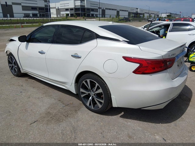 Продаж на аукціоні авто 2016 Nissan Maxima 3.5 S, vin: 1N4AA6AP8GC428431, номер лоту: 45112092
