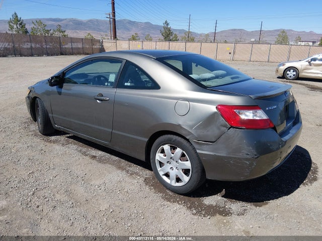45112115 :رقم المزاد ، 2HGFG116X7H566835 vin ، 2007 Honda Civic Lx مزاد بيع