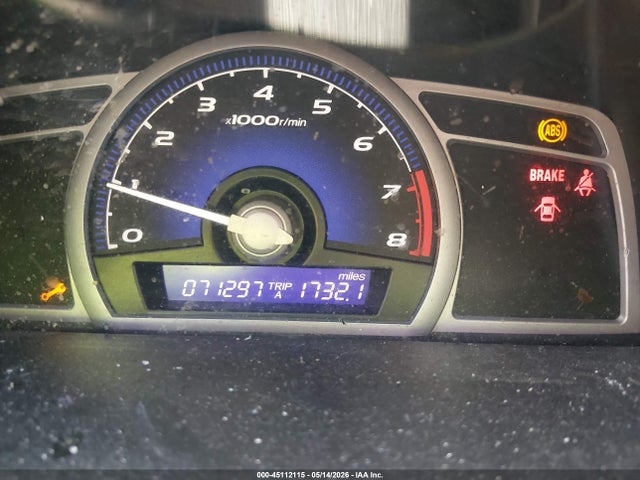 45112115 :رقم المزاد ، 2HGFG116X7H566835 vin ، 2007 Honda Civic Lx مزاد بيع