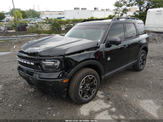 Aukcja sprzedaży 2025 Ford Bronco Sport Outer Banks, vin: 3FMCR9CN6SRF23133, numer aukcji: 45112118