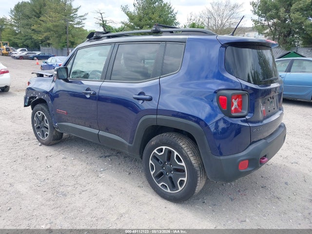 2017 Jeep Renegade Trailhawk 4x4 მანქანა იყიდება აუქციონზე, vin: ZACCJBCB2HPE96573, აუქციონის ნომერი: 45112123