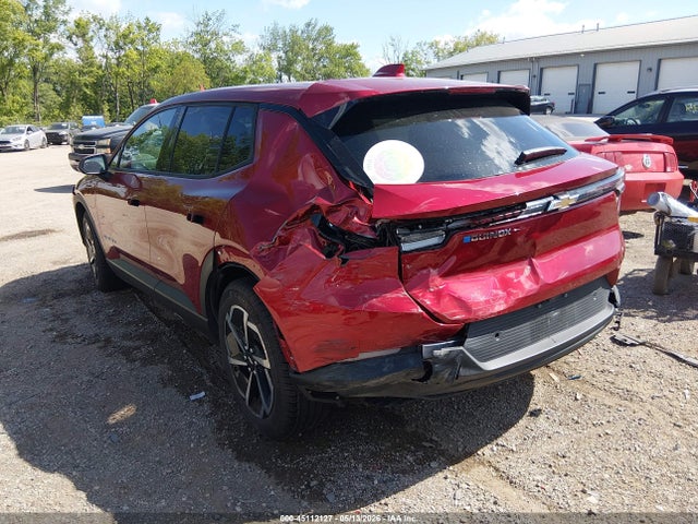 2025 Chevrolet Equinox Ev Lt 1 მანქანა იყიდება აუქციონზე, vin: 3GN7DMRP5SS260679, აუქციონის ნომერი: 45112127