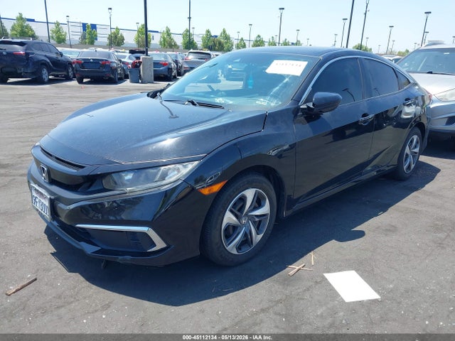 Honda Civic Lx 2019 2HGFC2F62KH536621 Image 2