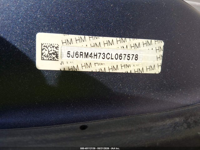 Aukcja sprzedaży 2012 Honda Cr-v Ex-l, vin: 5J6RM4H73CL067578, numer aukcji: 45112139