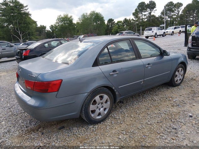 2009 Hyundai Sonata Gls მანქანა იყიდება აუქციონზე, vin: 5NPET46CX9H548061, აუქციონის ნომერი: 45112143