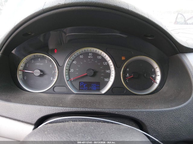 2009 Hyundai Sonata Gls მანქანა იყიდება აუქციონზე, vin: 5NPET46CX9H548061, აუქციონის ნომერი: 45112143