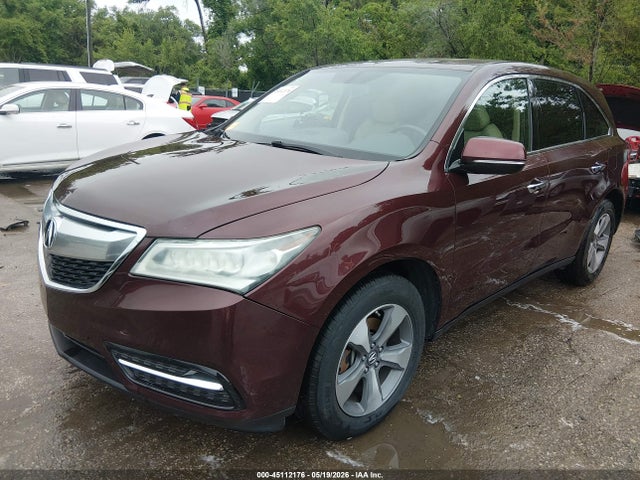 45112176 :رقم المزاد ، 5FRYD4H2XEB035513 vin ، 2014 Acura Mdx مزاد بيع