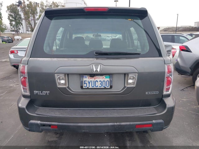 Продаж на аукціоні авто 2007 Honda Pilot Lx, vin: 2HKYF18157H504884, номер лоту: 45112190