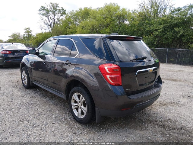 45112204 :رقم المزاد ، 2GNFLEEK4G6313795 vin ، 2016 Chevrolet Equinox Ls مزاد بيع