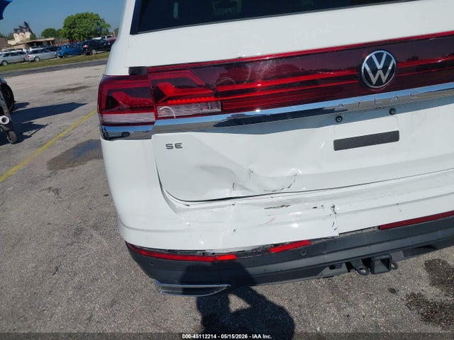 45112214 :رقم المزاد ، 1V2WR2CA6SC571945 vin ، 2025 Volkswagen Atlas 2.0t Se W/technology مزاد بيع