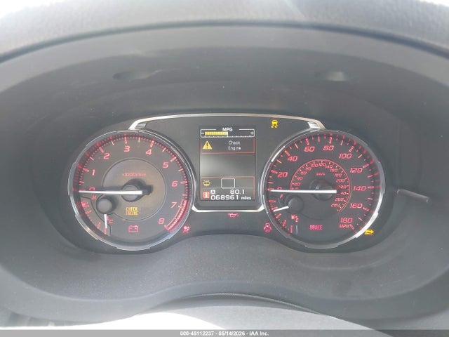 45112237 :رقم المزاد ، JF1VA1B65H9828195 vin ، 2017 Subaru Wrx مزاد بيع