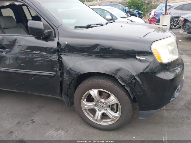 2013 Honda Pilot Ex მანქანა იყიდება აუქციონზე, vin: 5FNYF3H45DB004398, აუქციონის ნომერი: 45112240