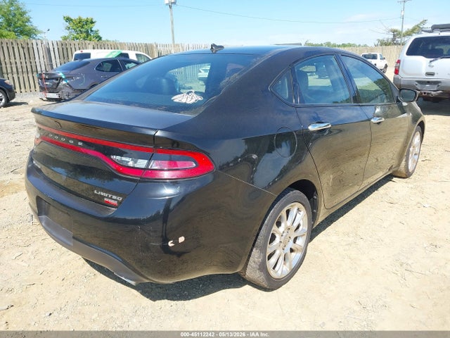 2013 Dodge Dart Limited მანქანა იყიდება აუქციონზე, vin: 1C3CDFCH7DD151538, აუქციონის ნომერი: 45112242