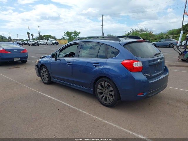 Продаж на аукціоні авто 2013 Subaru Impreza 2.0i Sport Premium, vin: JF1GPAL60DH889427, номер лоту: 45112244