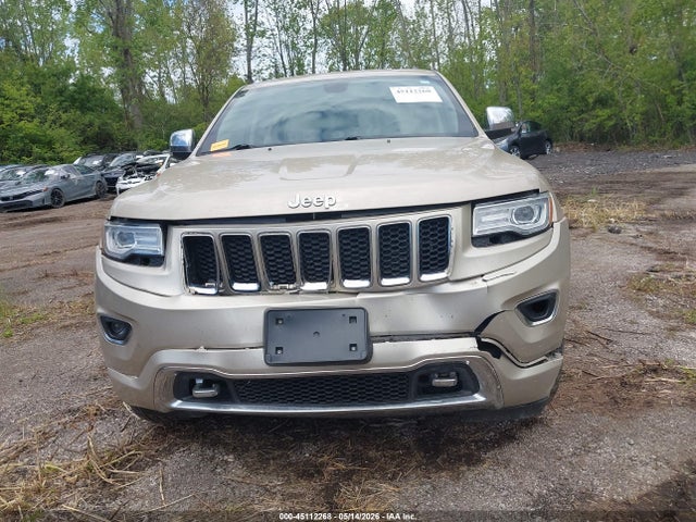 2015 Jeep Grand Cherokee Overland მანქანა იყიდება აუქციონზე, vin: 1C4RJFCG9FC632471, აუქციონის ნომერი: 45112268