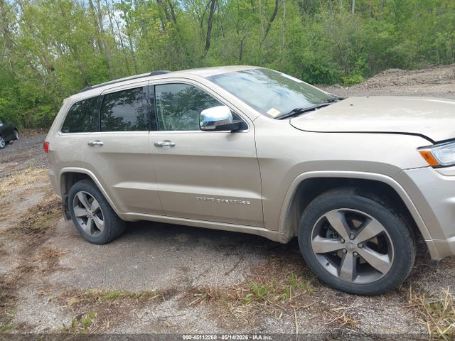 2015 Jeep Grand Cherokee Overland მანქანა იყიდება აუქციონზე, vin: 1C4RJFCG9FC632471, აუქციონის ნომერი: 45112268