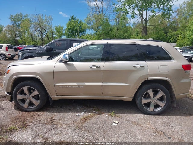 2015 Jeep Grand Cherokee Overland მანქანა იყიდება აუქციონზე, vin: 1C4RJFCG9FC632471, აუქციონის ნომერი: 45112268