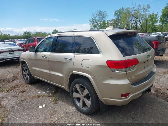 2015 Jeep Grand Cherokee Overland მანქანა იყიდება აუქციონზე, vin: 1C4RJFCG9FC632471, აუქციონის ნომერი: 45112268