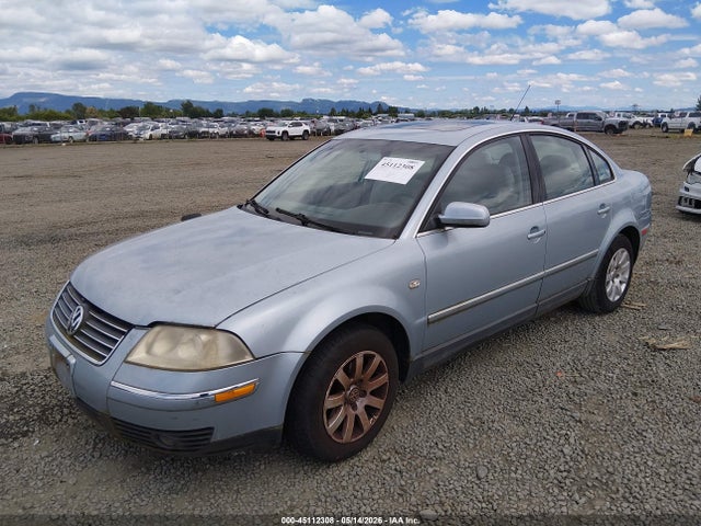 Продаж на аукціоні авто 2003 Volkswagen Passat Gls, vin: WVWPD63B63P205580, номер лоту: 45112308