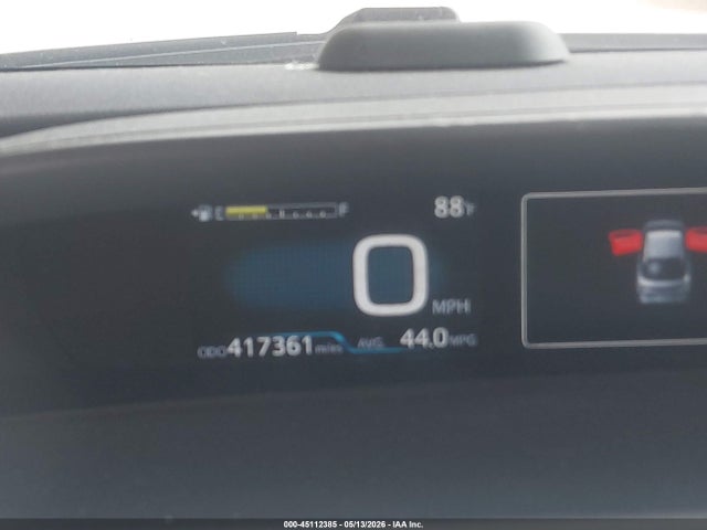 2016 Toyota Prius Two მანქანა იყიდება აუქციონზე, vin: JTDKBRFU4G3000626, აუქციონის ნომერი: 45112385