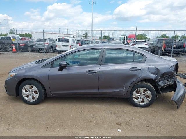 Продаж на аукціоні авто 2015 Honda Civic Lx, vin: 19XFB2F5XFE102263, номер лоту: 45112399