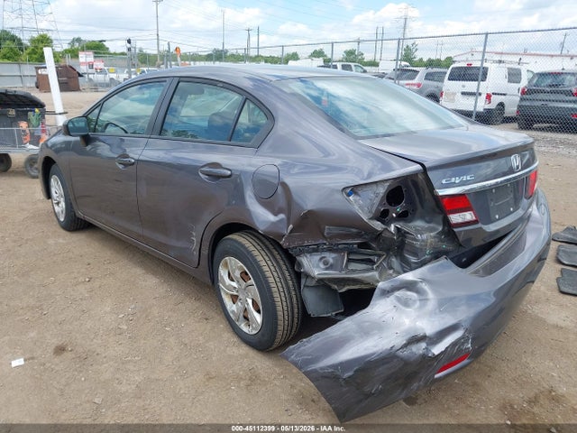Продаж на аукціоні авто 2015 Honda Civic Lx, vin: 19XFB2F5XFE102263, номер лоту: 45112399