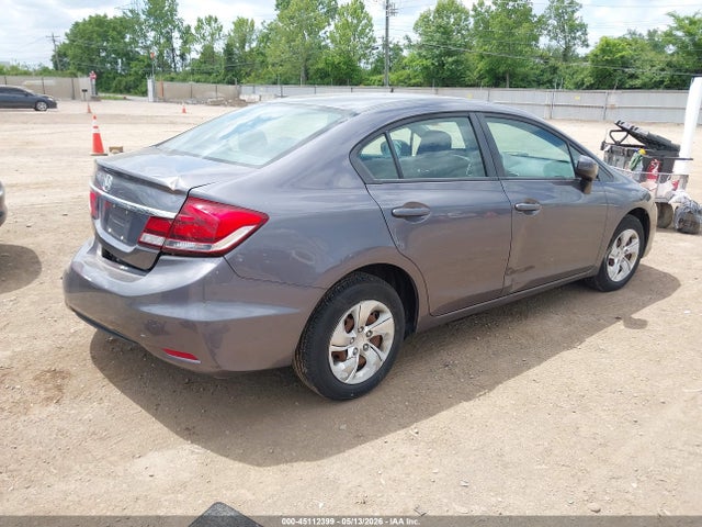 Продаж на аукціоні авто 2015 Honda Civic Lx, vin: 19XFB2F5XFE102263, номер лоту: 45112399