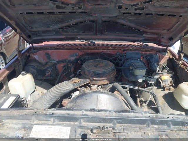 1986 Chevrolet K10 მანქანა იყიდება აუქციონზე, vin: 1GCEK14H4GF336151, აუქციონის ნომერი: 45112417