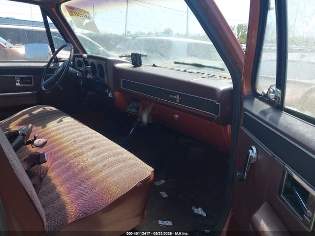 1986 Chevrolet K10 მანქანა იყიდება აუქციონზე, vin: 1GCEK14H4GF336151, აუქციონის ნომერი: 45112417