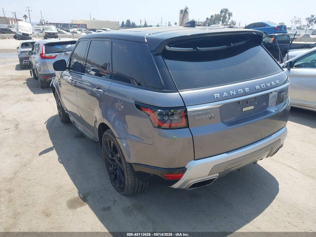 SALWR2SU9LA728869 Land Rover Range Rover Sport Hse Mhev