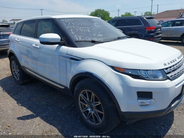 2013 Land Rover Range Rover Evoque Pure მანქანა იყიდება აუქციონზე, vin: SALVV2BG4DH780680, აუქციონის ნომერი: 45112430
