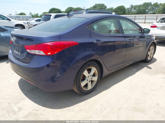 45112434 :رقم المزاد ، 5NPDH4AE8DH410436 vin ، 2013 Hyundai Elantra Gls مزاد بيع