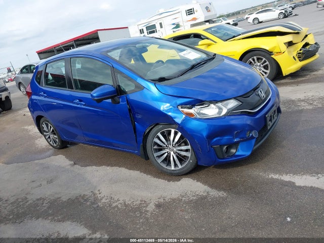 45112469 :رقم المزاد ، 3HGGK5H8XFM738234 vin ، 2015 Honda Fit Ex/ex-l مزاد بيع