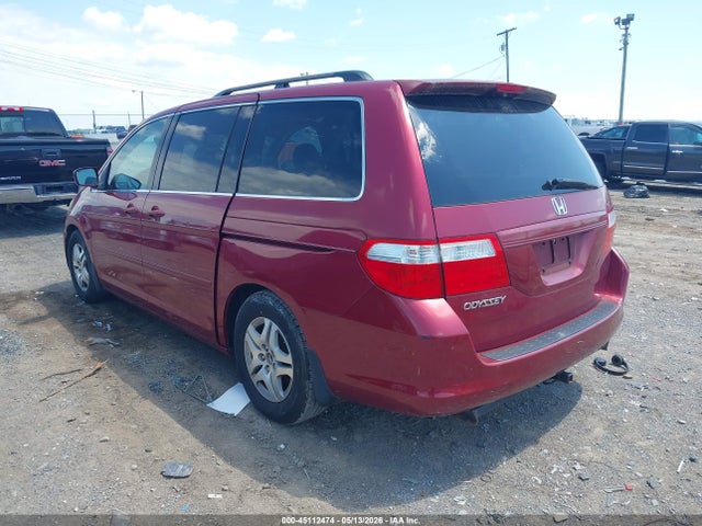 2006 Honda Odyssey Ex-l მანქანა იყიდება აუქციონზე, vin: 5FNRL38736B066862, აუქციონის ნომერი: 45112474