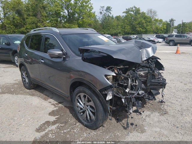 Auction sale of the 2015 Nissan Rogue Sl, vin: 5N1AT2MT5FC833209, lot number: 45112492