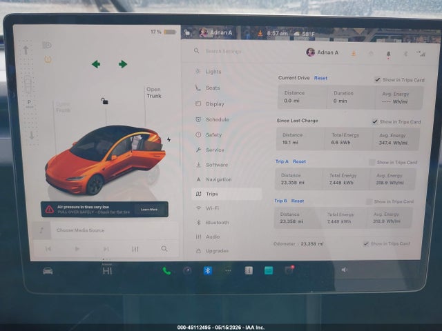 Tesla Model 3 Performance All-wheel Drive 2024 5YJ3E1ETXRF854046 Image 15
