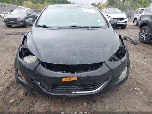 2012 Hyundai Elantra Gls (ulsan Plant) მანქანა იყიდება აუქციონზე, vin: KMHDH4AE2CU183339, აუქციონის ნომერი: 45112512