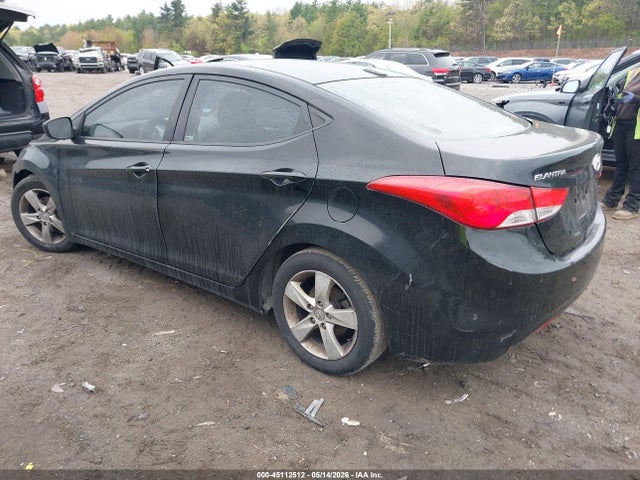 2012 Hyundai Elantra Gls (ulsan Plant) მანქანა იყიდება აუქციონზე, vin: KMHDH4AE2CU183339, აუქციონის ნომერი: 45112512