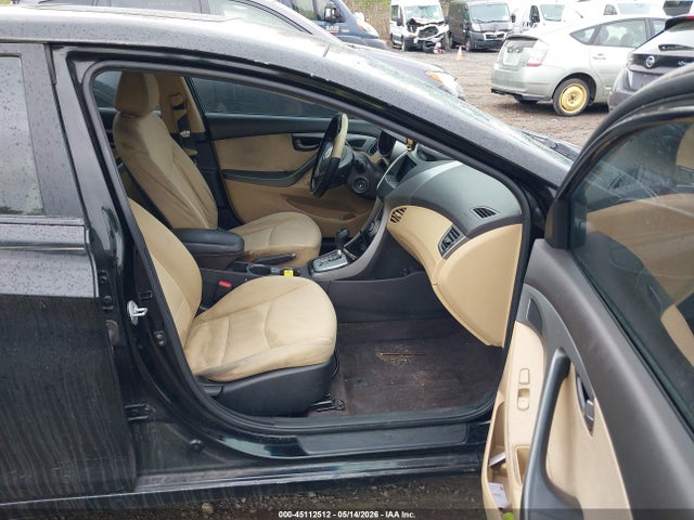 2012 Hyundai Elantra Gls (ulsan Plant) მანქანა იყიდება აუქციონზე, vin: KMHDH4AE2CU183339, აუქციონის ნომერი: 45112512
